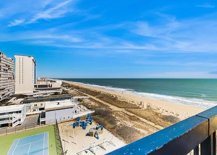 Modern Ocean-view With Balcony Pools Saunas Tennis & Gym Holiday home Ocean City