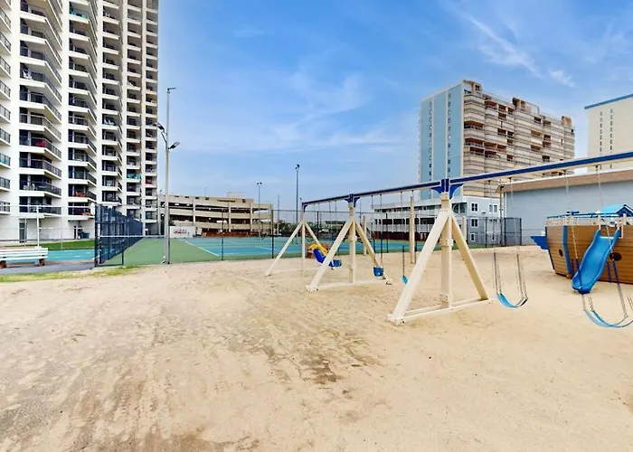 Modern Ocean-view With Balcony Pools Saunas Tennis & Gym * Ocean City